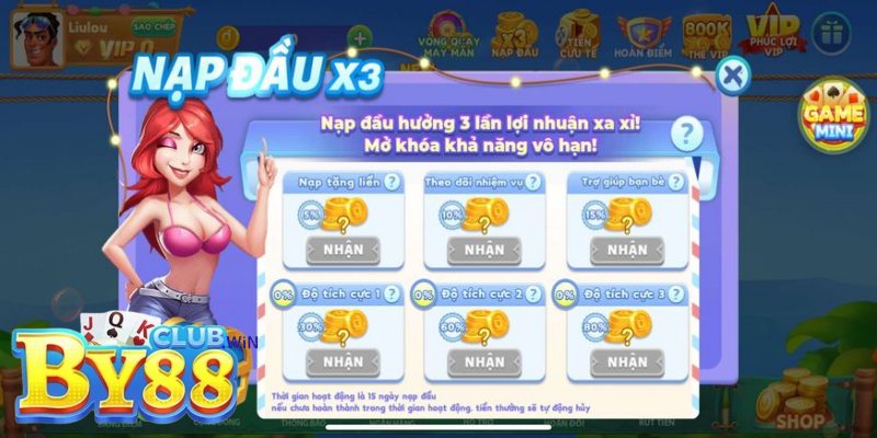 Hướng dẫn cách nhận khuyến mãi By88 chi tiết